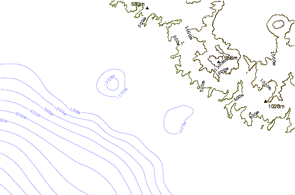 Shoreline around Jimmys
