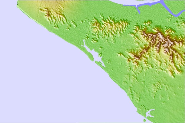Surf spots located close to Jiquilillo