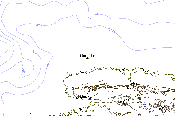 Shoreline around Jobo's