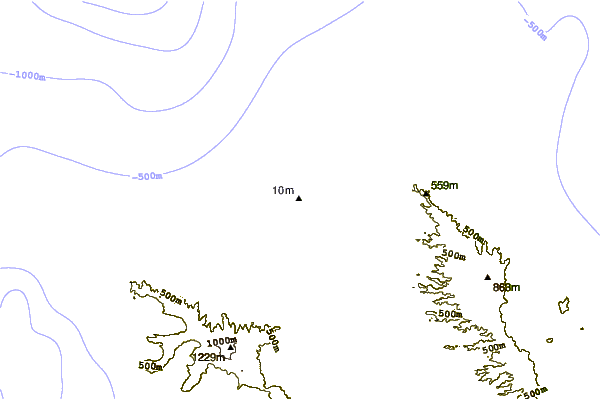 Shoreline around Jockos Point