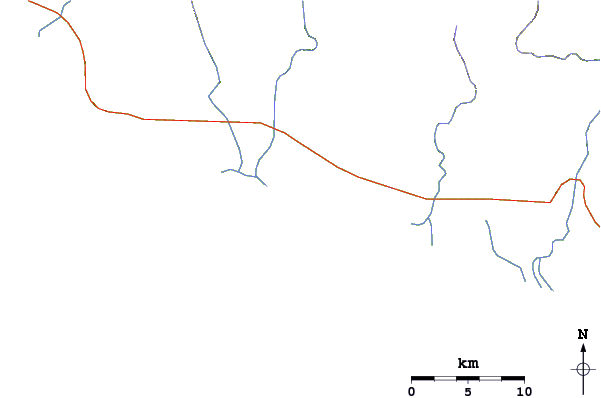 Roads and rivers around Joluchuca