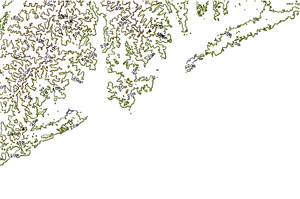 Shoreline around Jose Ignacio