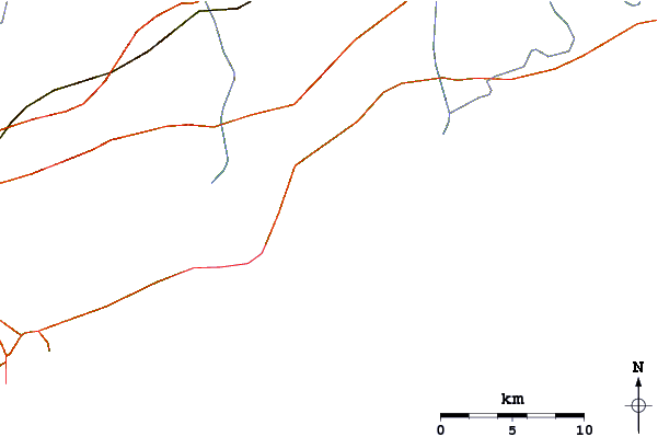 Roads and rivers around Jose Ignacio