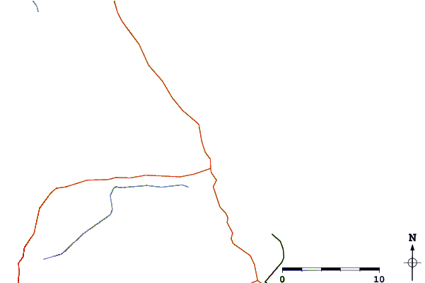 Roads and rivers around Jumunjin