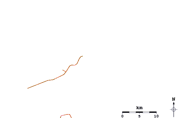Roads and rivers around Junk's Hole
