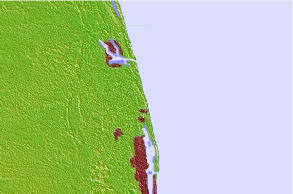Surf spots located close to Juno Pier