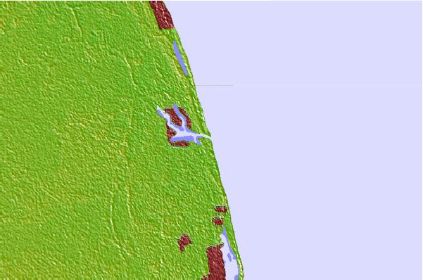 Surf spots located close to Jupiter Inlet South Jetty