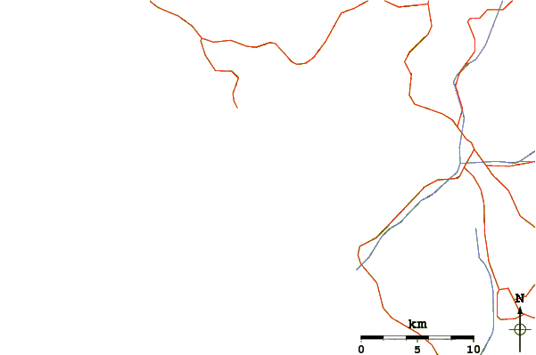 Roads and rivers around K-181