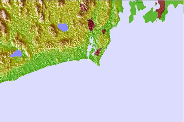 Surf spots located close to K38 and 39