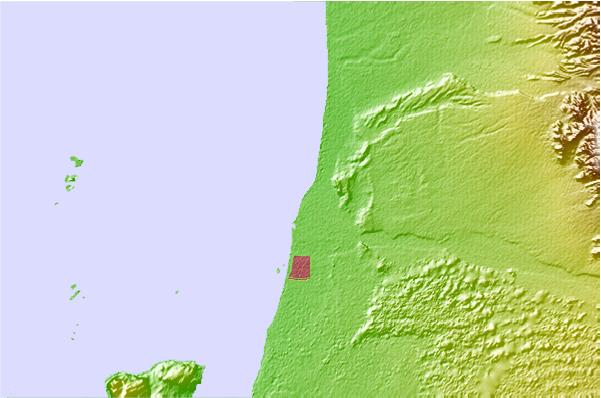 Surf breaks located close to KM-200