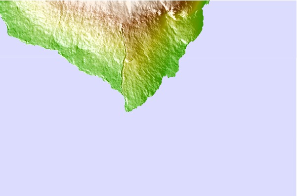 Surf spots located close to Kaalualu Point