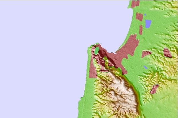 Surf spots located close to Kadarim or Dado beach (Haifa)