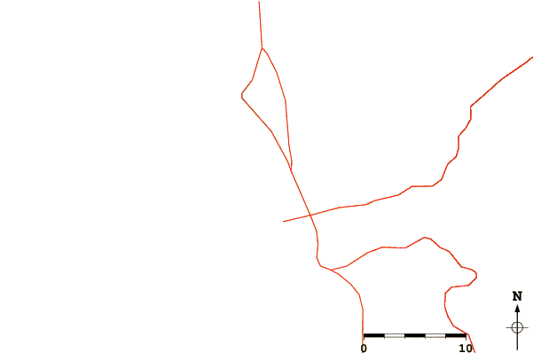 Roads and rivers around Kahalu'u Beach Park