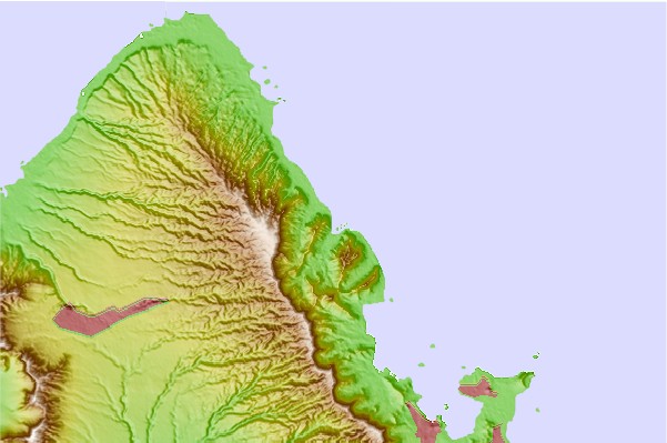Surf spots located close to Kahana Bay