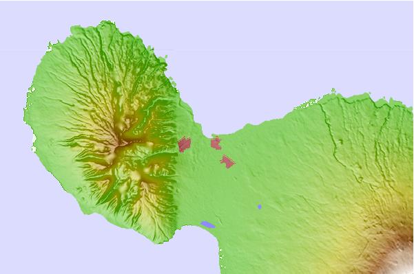 Surf spots located close to Kahului Harbor