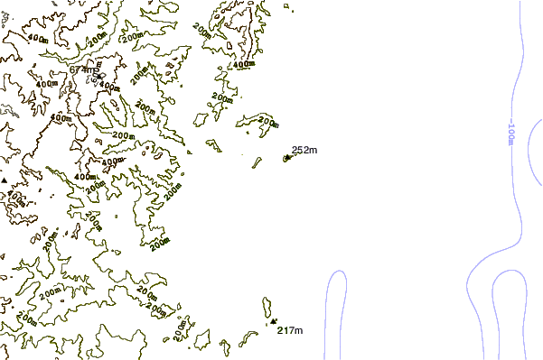 Shoreline around Kaiaua Bay