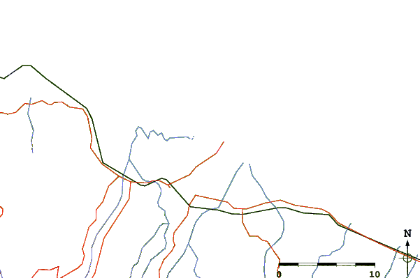 Roads and rivers around Kaituna Cut