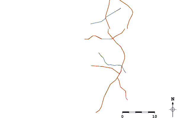 Roads and rivers around Kalim Beach