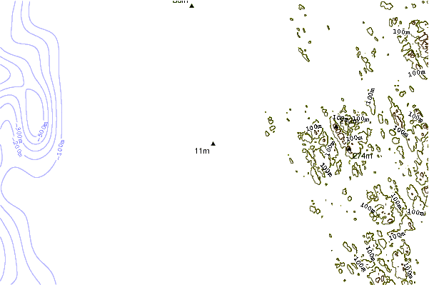 Shoreline around Kalutara South