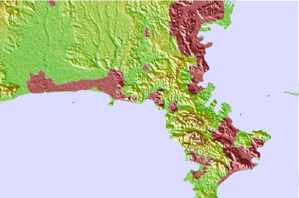 Surf spots located close to Kamakura