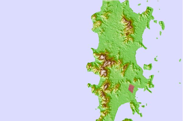 Surf spots located close to Kamala Reef