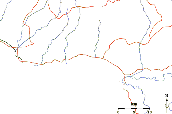 Roads and rivers around Karang Haji - OceanQueen Hotel
