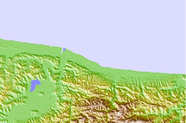 Surf spots located close to Karasu