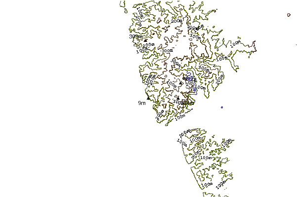 Shoreline around Karekare