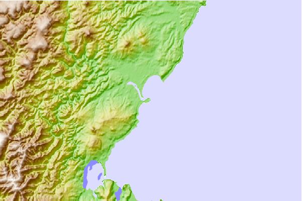 Surf spots located close to Karitane Point