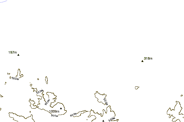 Shoreline around Karramarro