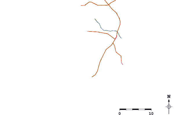 Roads and rivers around Kata Beach