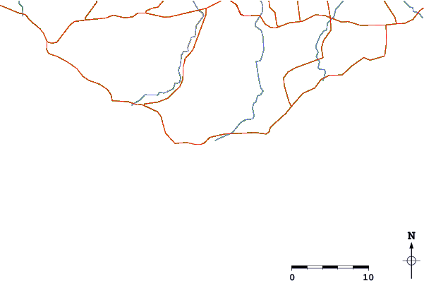 Roads and rivers around Katakor