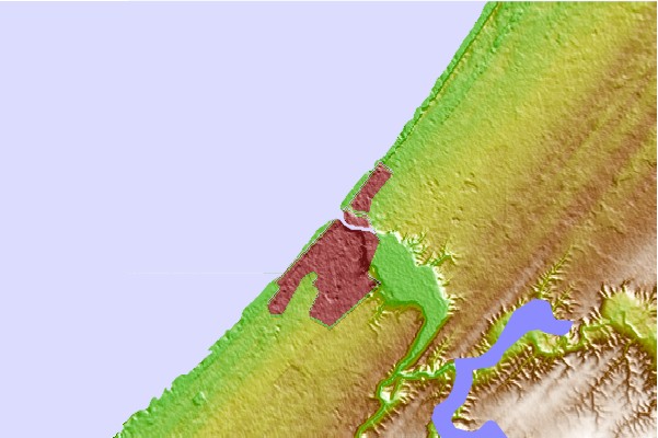 Surf spots located close to Kbeir