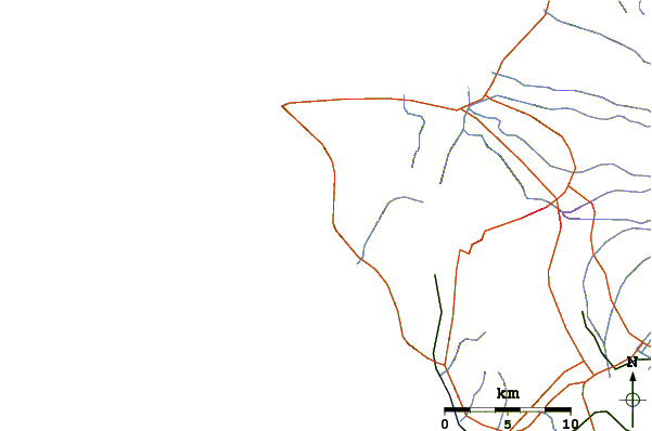 Roads and rivers around Keaau
