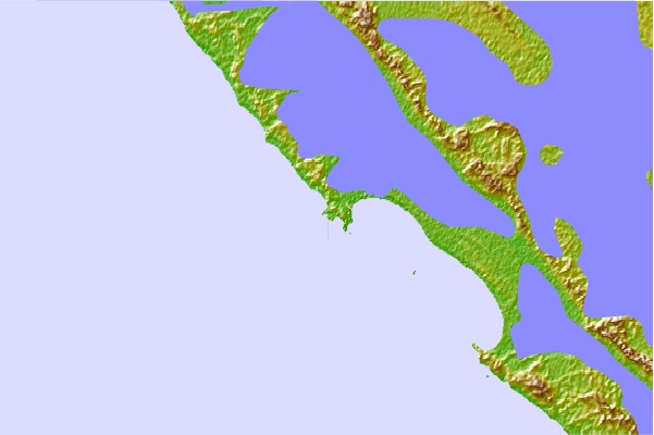 Surf spots located close to Kelps