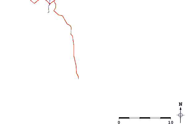 Roads and rivers around Kennack Sands