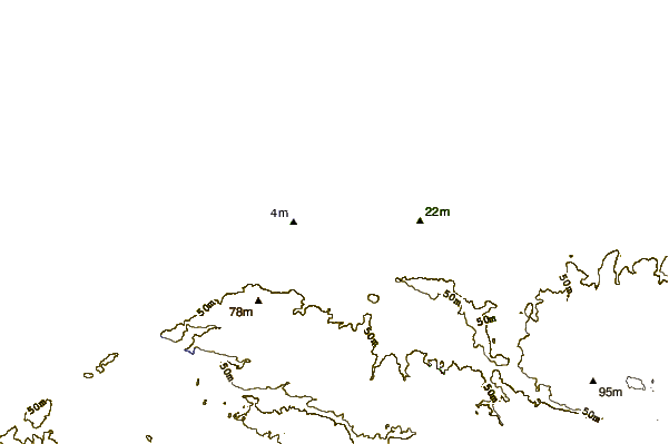 Shoreline around Kerlouan