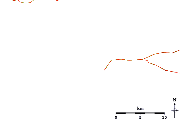 Roads and rivers around Kersiguenno
