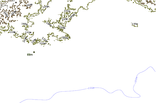 Shoreline around Keusik Luhur