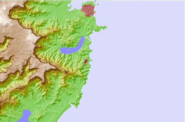Surf spots located close to Kiama Wedge