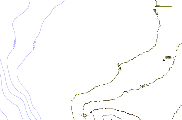 Shoreline around Kiholo Bay
