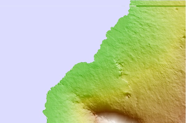 Surf spots located close to Kiholo Bay