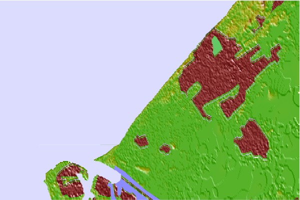 Surf spots located close to Kijkduin