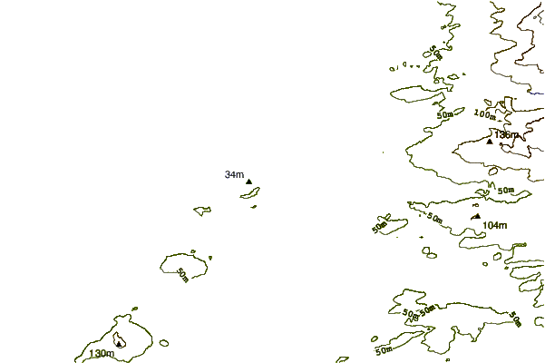 Shoreline around Killard