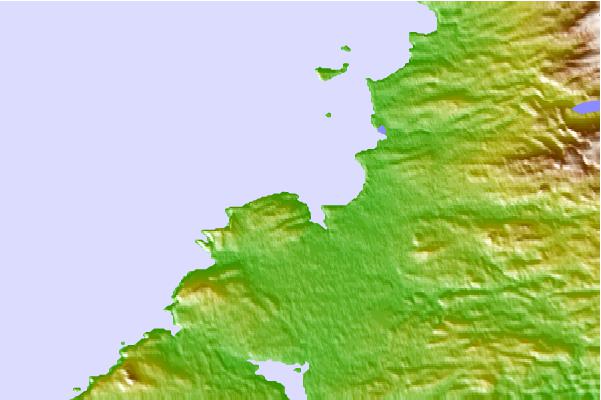 Surf spots located close to Killard