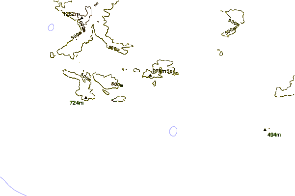 Shoreline around Kleinmond