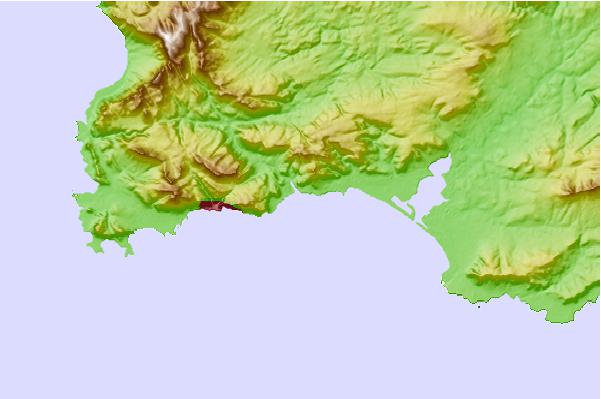 Surf spots located close to Kleinmond