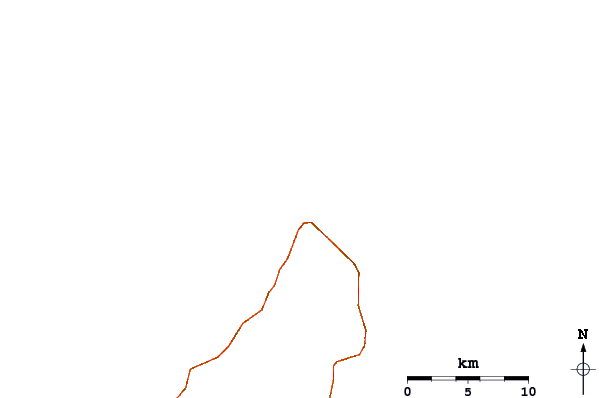 Roads and rivers around Ko-Chan (Hedo Point)