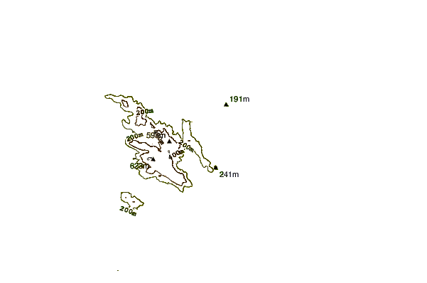 Shoreline around Ko Samui