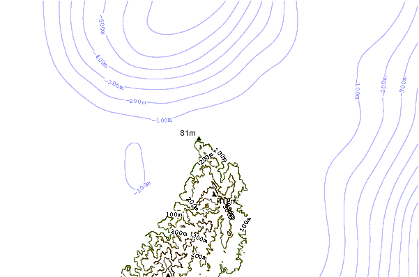 Shoreline around Ko-Chan(Hedo Point)
